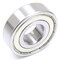 Wjb Conrad Type Single Row 2-Shield Bearing, Rb6204-Zz RB6204-ZZ - alternate 3